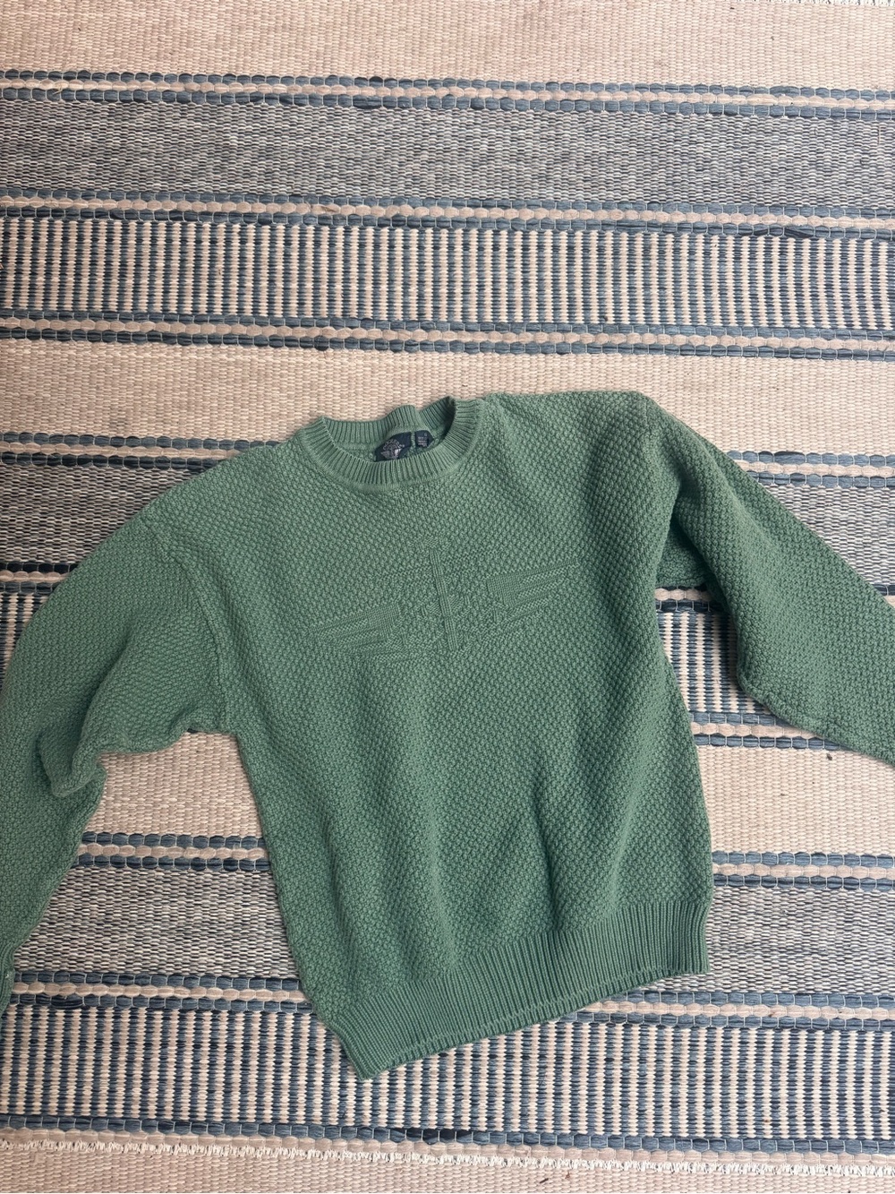 Dockers Women's Crewneck Sweater in Sage Green